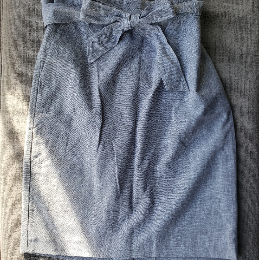 NWT Ann Taylor Grey Pencil Skirt size 6P
